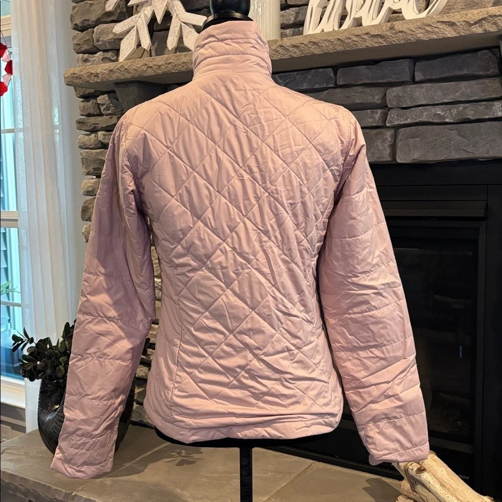 Columbia Puffer jacket/coat,zipper hip pockets,full zip,high neck, lightweight